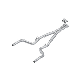 MBRP 15-23 Dodge Challenger 6.2L, 6.4L HEMI AL Steel 3in Cat-Back Dual Split - Street Version