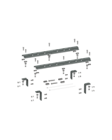 B&W Universal Mounting Rails and Supplemental Kit