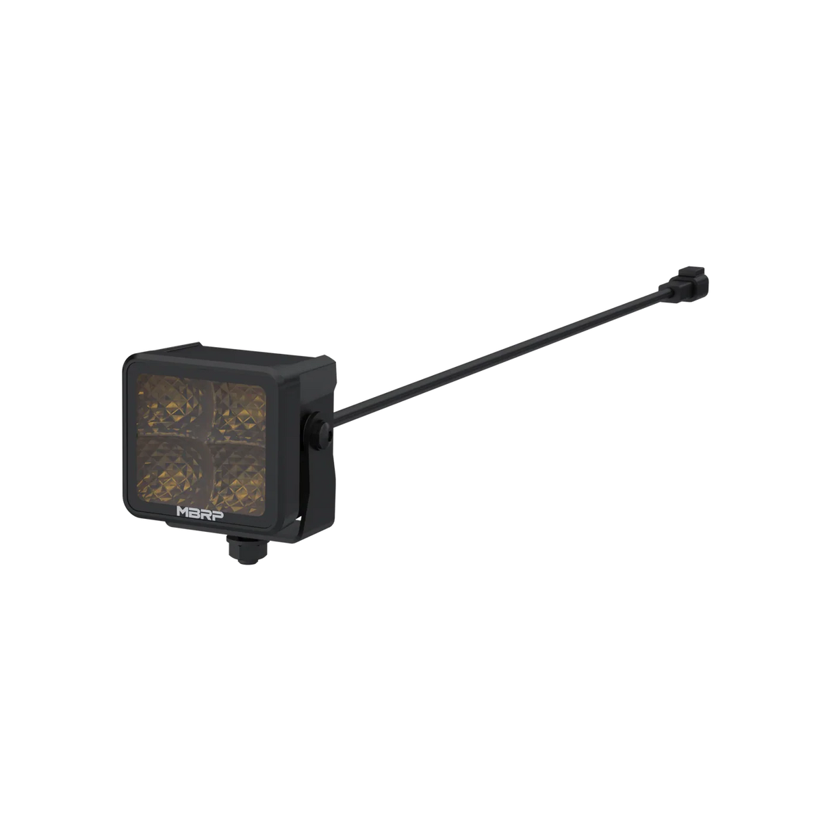 MBRP 2.75in Light Assembly, Amber Flood Beam Pattern