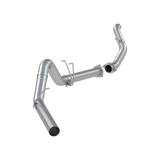 MBRP 11-14 F250/F350/F450 6.4L PS CC/SC AL Steel 4in Filter-Back Single Side - No Muffler w/ DP