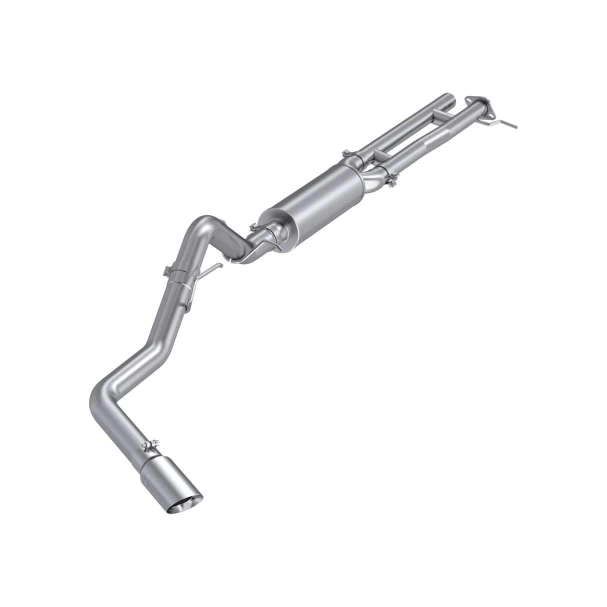 MBRP 2024+ Ford Ranger 2.7L 2.5 into 3in Single Side Exit Cat Back - T304