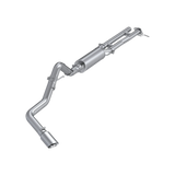 MBRP 2024+ Ford Ranger 2.7L 2.5 into 3in Single Side Exit Cat Back - T304