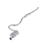 MBRP 22-26 Honda Civic Sport 3in OD Cat Back Single Rear Exit - AL.
