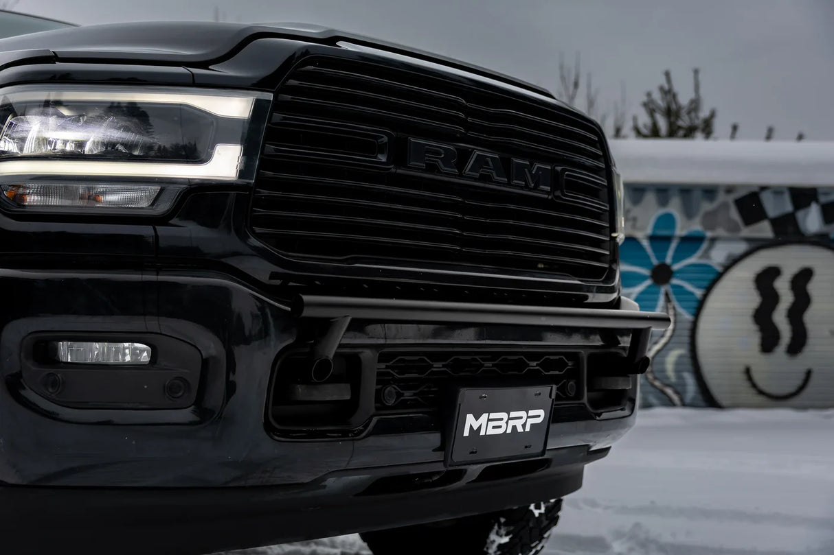 MBRP 19-26 RAM 2500 Black-Coated Bumper Light Bracket