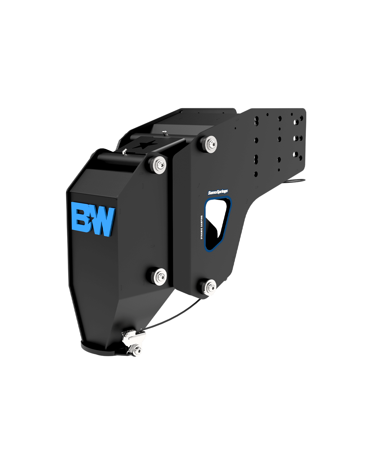 B&W 25K Fifth Wheel to Gooseneck Adapter - 4.25K Pin, 1116/1621/1621HD