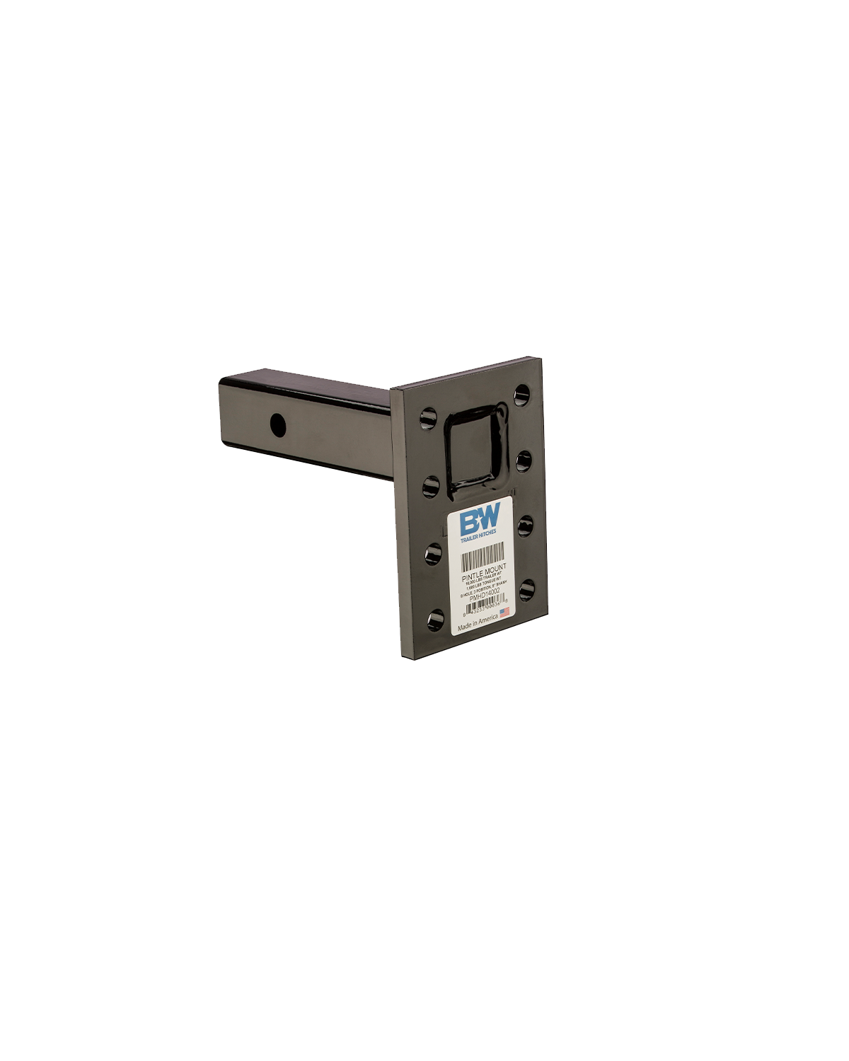 B&W Heavy Duty Pintle Plate - 2"x9" Shank, 16K - PMHD14002