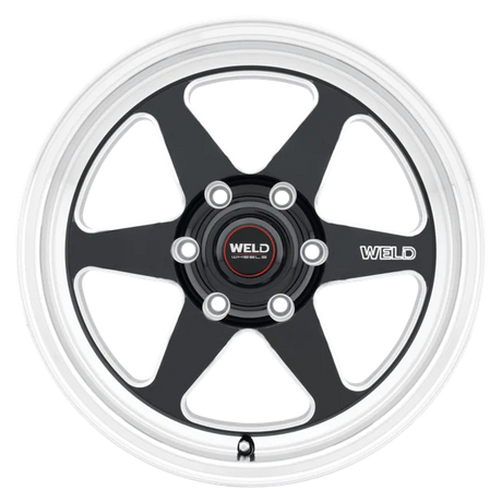 Weld Racing - Ventura 6 Drag | 20x10, 6x139.7, 7" Backspace, +38 Offset, Gloss Black Milled