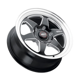 Weld Racing - Ventura 6 Drag | 17x10, 6x139.7, 6.5" Backspace, +25 Offset, Gloss Black Milled