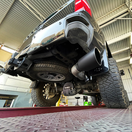 Banks Power 2024-2026 GM 2500/3500 Duramax 6.6L Monster Exhaust System 5.0in Single - Black Tip