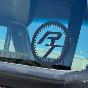 RT Logo Die Cut Decal - Black
