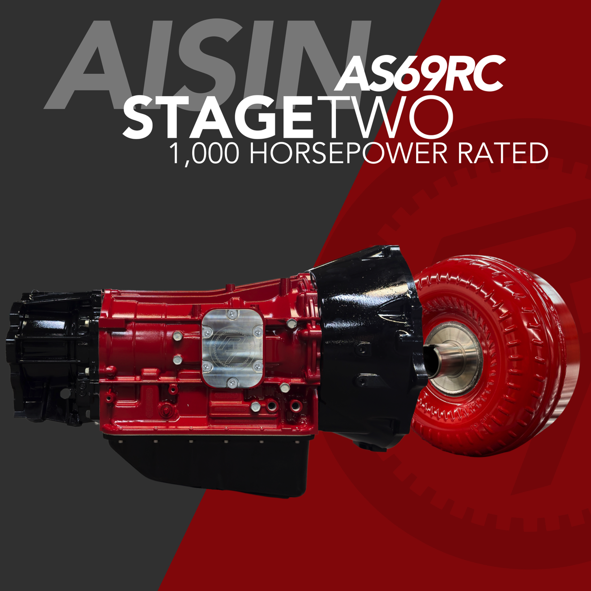 AISIN AS69RC Transmission Stage 2 - 1000HP Max for 2013 - 2018 Ram Cummins High Output