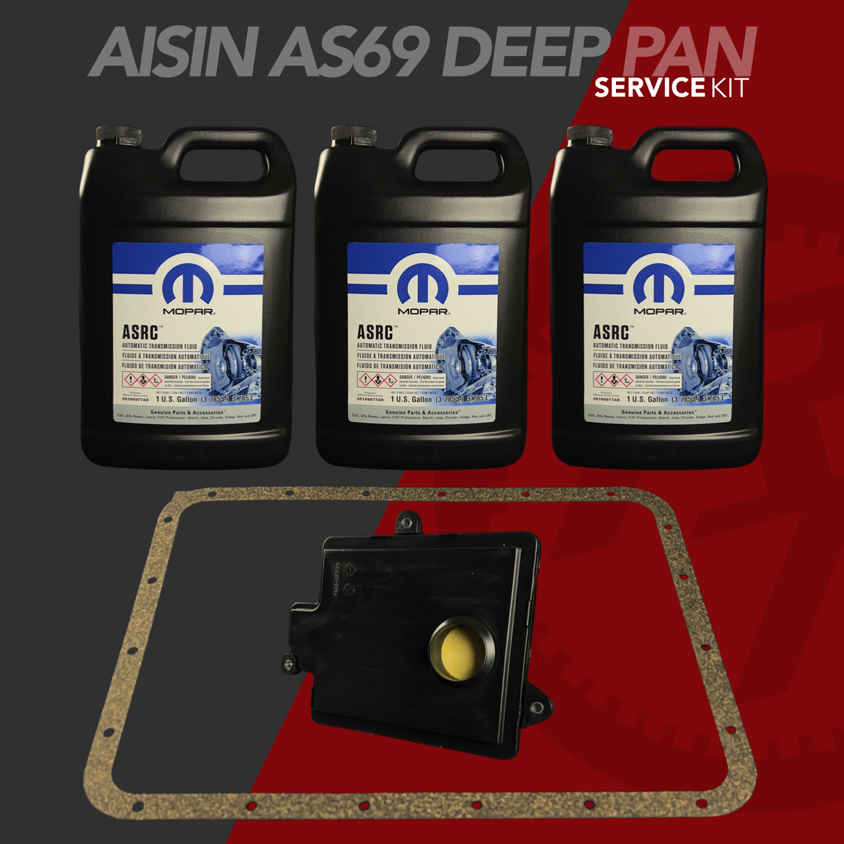 Aisin AS69RC SERVICE KIT - DEEP PAN
