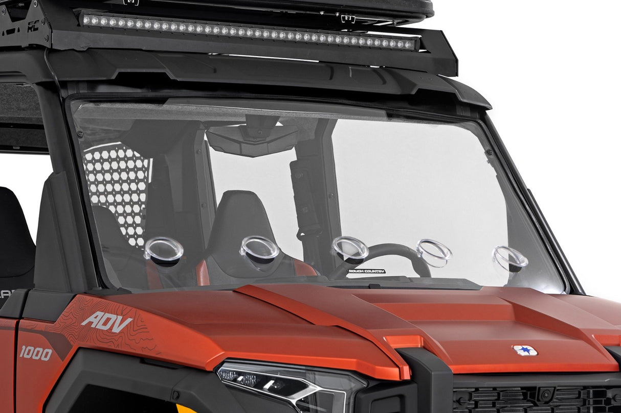 Vented Full Windshield | Scratch Resistant | Polaris XPEDITION XP 5