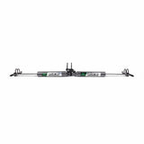 Zone Offroad Dual Steering Stabilizer Kit w/ Shocks | Jeep Wrangler JL (18-26) and Gladiator JT (20-26)