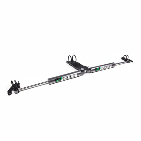 Zone Offroad Dual Steering Stabilizer Kit w/ Shocks | Jeep Wrangler JL (18-26) and Gladiator JT (20-26)