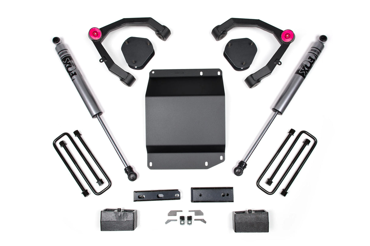 Zone Offroad 07-13 Chevy Silverado & GMC Sierra 1500 4WD 3.5 Inch Lift Kit
