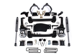 Zone Offroad 4 Inch Lift Kit 2019-2024 Silverado Sierra 1500 4WD ZONC67F