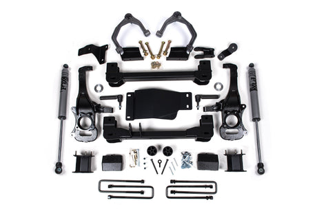 Zone Offroad 4 Inch Lift Kit 2019-2024 Silverado Sierra 1500 4WD ZONC67F