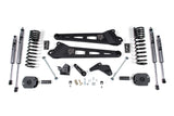 Zone Offroad 14-18 Ram 2500 4in Replacement Radius Arm Lift Kit w/ Fox 2.0 Adv. Shocks.