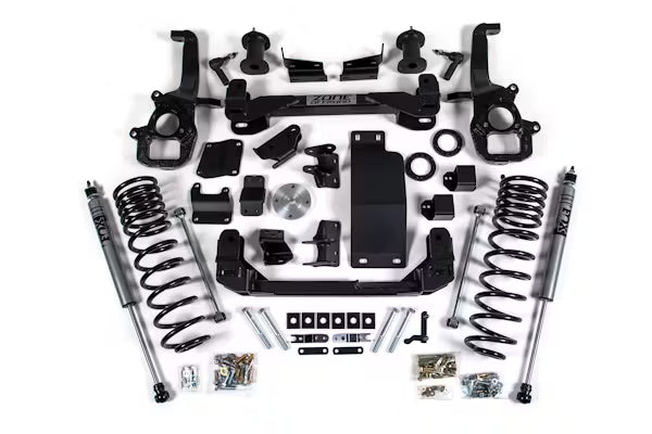 Zone Offroad 19-21 Ram 1500 4WD 6in Front 5in Rear Suspension Lift System / Fox Shocks