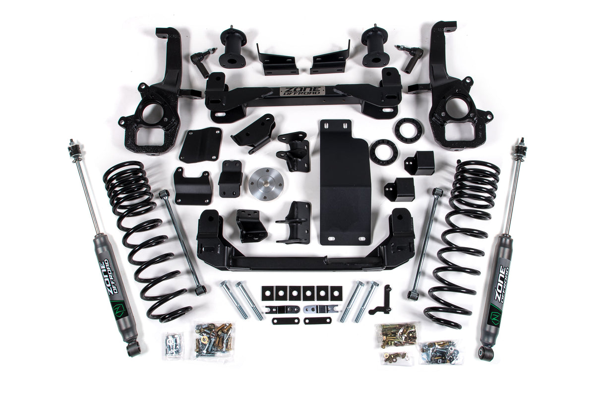 Zone Offroad 6in Lift Kit 2019-2024 Ram 1500 4WD - Nitro Series