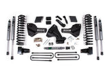 Zone Offroad 2023-2025 Ford F250/F350 SRW 4WD 5in Radius Arm Drop Susp. Lift Kit w/ Fox 2.0 Adv. Shocks