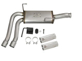 aFe Rebel Series CB Middle-Side Exit SS Exhaust w/ Polished Tips 09-16 GM Silverado/Sierra V6/V8