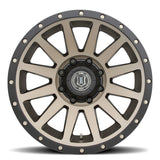 ICON Compression 20x10 8x170 -19mm Offset 4.75in BS 125mm Bore Bronze Wheel