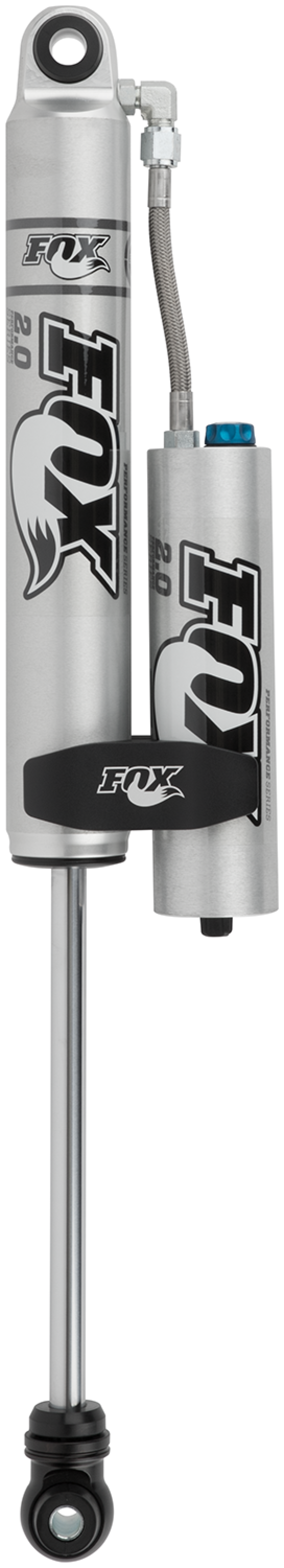 Fox 99-04 Ford SD 2.0 Performance Series 9.6in Smooth Body R/R Front Shock w/CD Adj. / 1.5-3in. Lift