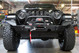 ICON Impact Armor 18-Up JL & 20-Up JT Wrangler Full Width Bumper Wing Kit, Front