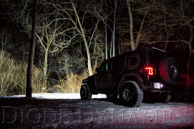 Diode Dynamics 18-21 Jeep JL Wrangler/Gladiator SS30 Bumper Bracket Kit - White Combo Dual