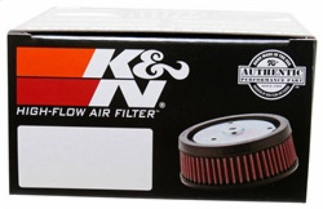 K&N Replacement Unique Air Filter 6.625in L x 4.75in W x 1.625in H with 1 Flange for Harley-Davidson