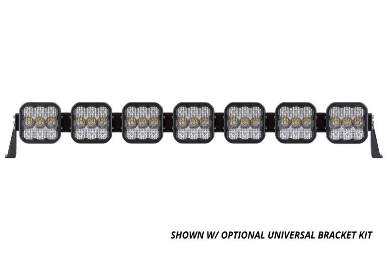 Diode Dynamics SS5 Pro Universal CrossLink 7-Pod Lightbar - White Combo