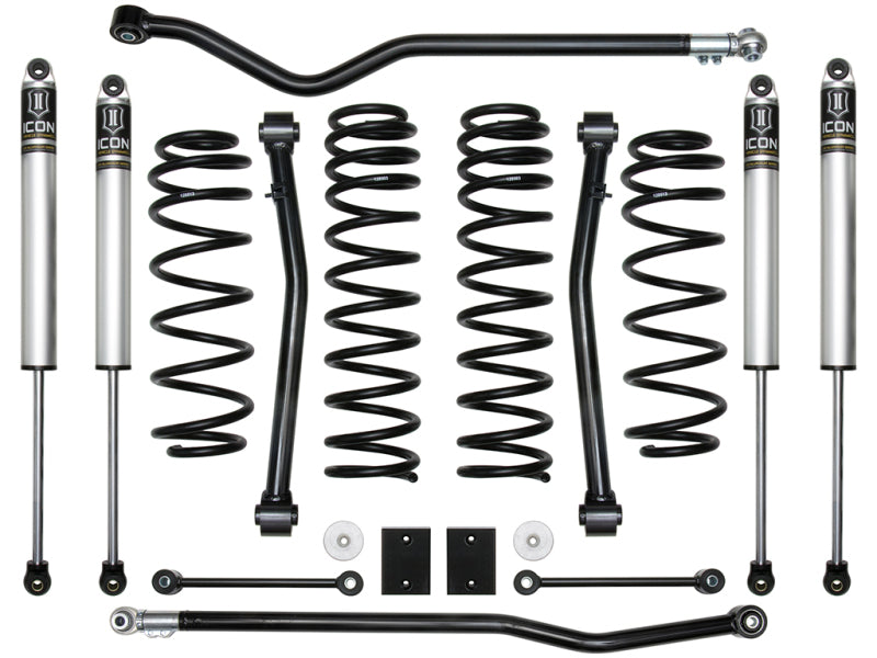 ICON 2018-Up Jeep JL Wrangler, 2.5" Lift, Stage 3 Suspension System