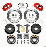 Wilwood Narrow Superlite 4R Rear P-Brk Kit 12.88in Red Big Ford 2.36in Off Bronco 5 x 5.50