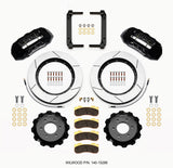 Wilwood TX6R Front Kit 15.50in Black 2004-08 Ford F150 - 4WD