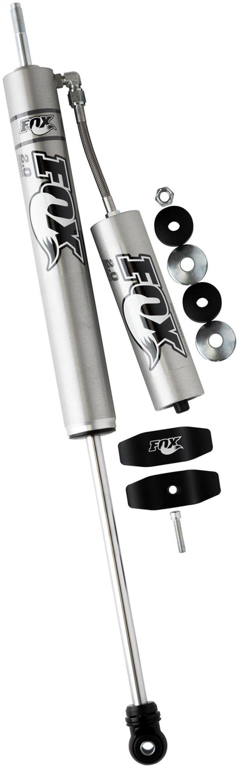 Fox 07+ Jeep JK 2.0 Performance Series 11.6in. Smooth Body Remote Res. Front Shock / 4-6in. Lift