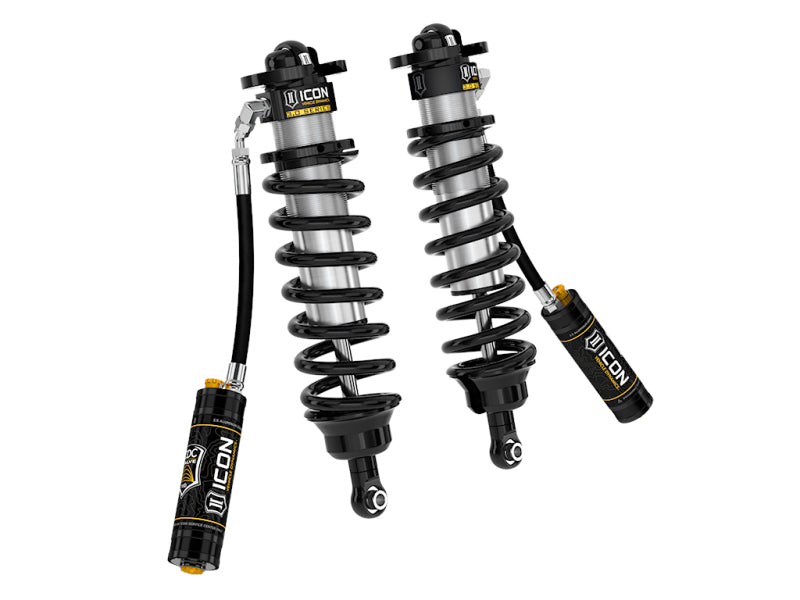 ICON 2022-2024 Toyota Tundra 1.25-3.25" Lift/2023-2024 Sequoia 3-4.25" Lift, V.S. 3.0 Series Front Coilover Kit, Remote Reservoir w/ CDCV, Pair