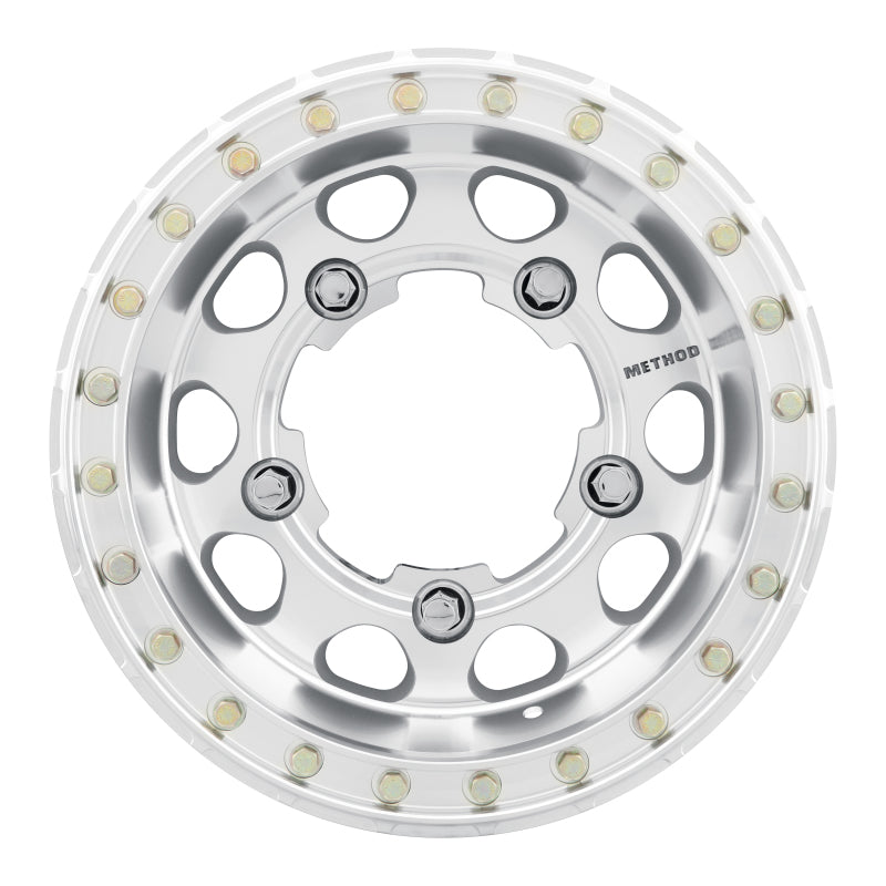 Method MR103 Buggy Beadlock 17x6.5 -38mm Offset 5x205 160mm CB Raw Machined w/BH-H24125 Wheel