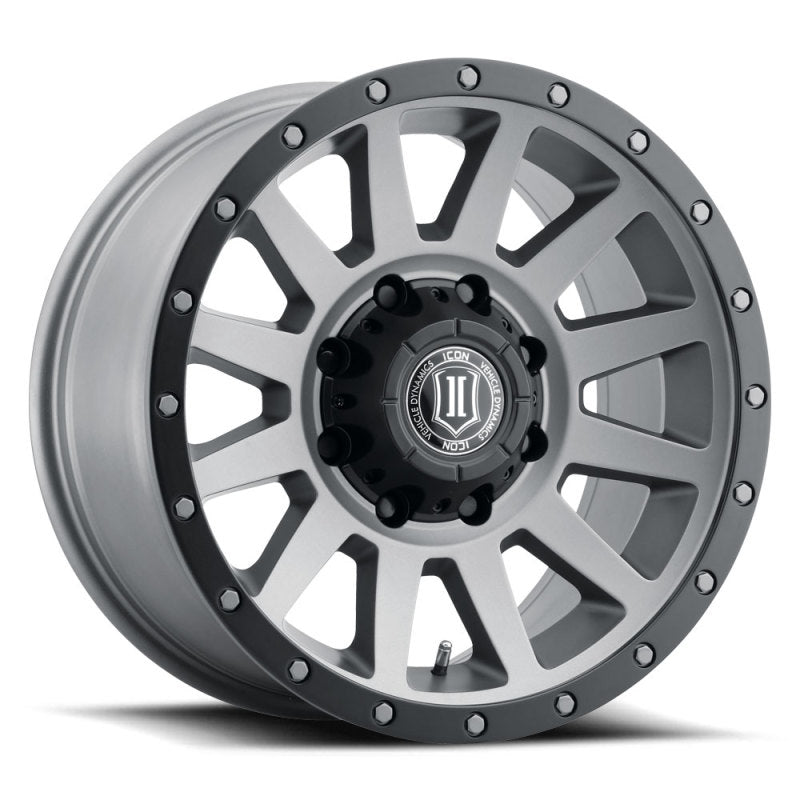 Icon Alloys Compression HD Titanium Wheel | 18x9 | 12mm Offset | 8x180
