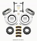 Wilwood TX6R Front Kit 15.00in Clear Ano 2011-2015 GM Truck/SUV 2500