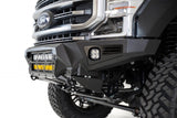 Addictive Desert Designs 17-20 Ford Super Duty Bomber Front Bumper w/ Mounts For 20in Light Bars