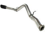 aFe MACHForce XP Exhaust 5in DPF-Black, GM Diesel Trucks 07.5-10 V8-6.6L 9(td) LMM