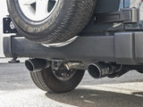 aFe Rebel Series 2.5in 409 SS Axle-Back Exhaust w/ Black Tips 2007+ Jeep Wrangler (JK) V6 3.6L/3.8L