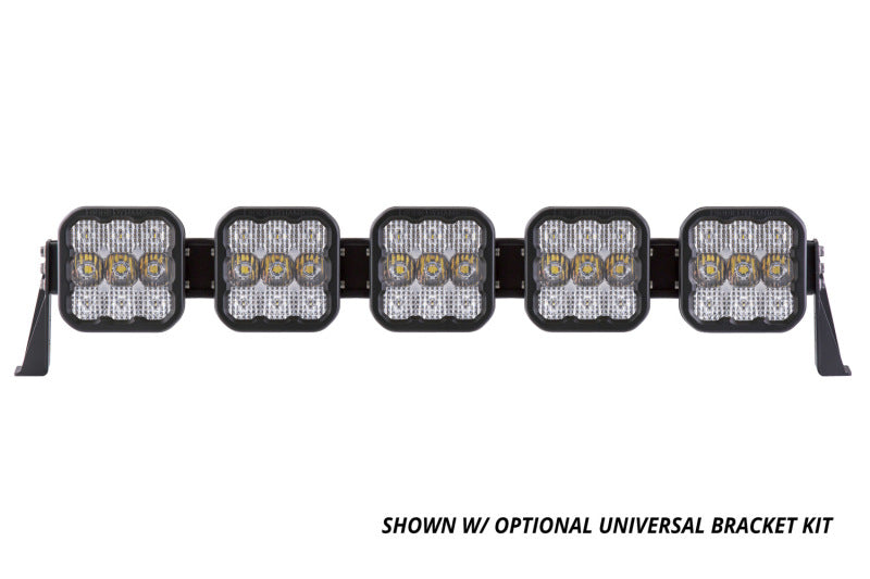 Diode Dynamics SS5 Pro Universal CrossLink 5-Pod Lightbar - White Driving