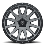 ICON Compression 20x10 6x135 -19mm Offset 4.75inBS Titanium Wheel