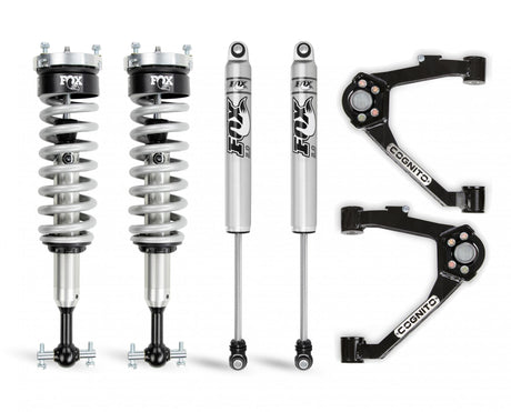 Cognito 3-Inch Performance Leveling Kit With Fox 2.0 IFP Shocks for 07-18 Silverado/Sierra 1500 2WD/4WD With OEM Cast Steel Control Arms