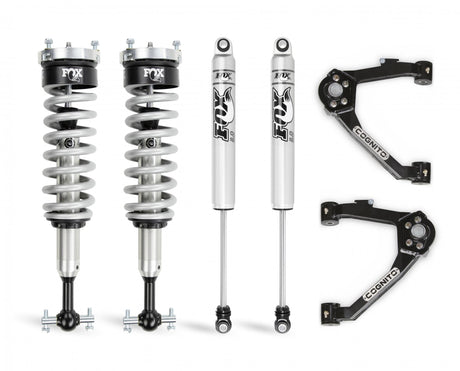 Cognito 3-Inch Performance Leveling Kit With Fox 2.0 IFP Shocks for 14-18 Silverado/Sierra 1500 2WD/4WD With OEM Stamped Steel/Cast Aluminum Control Arms