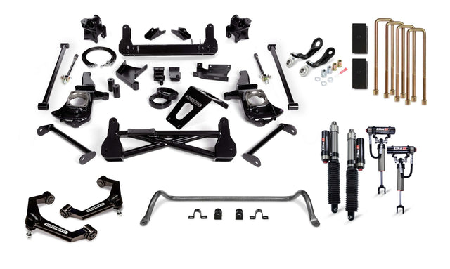 7-Inch Premier Lift Kit with Elka 2.5 Shocks for 11-19 Silverado/Sierra 2500/3500 2WD/4WD Cognito Motorsports Truck