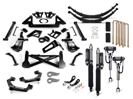 Cognito 12-Inch Elite Lift Kit with Elka 2.5 Reservoir Shocks For 11-19 Silverado/Sierra 2500/3500 2WD/4WD